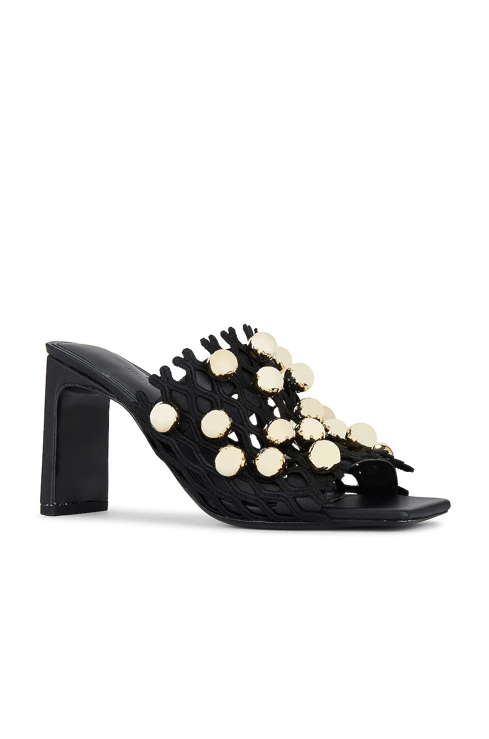 Aster Stud Sandal Black 2 Aster Stud Sandal Black - Image 2