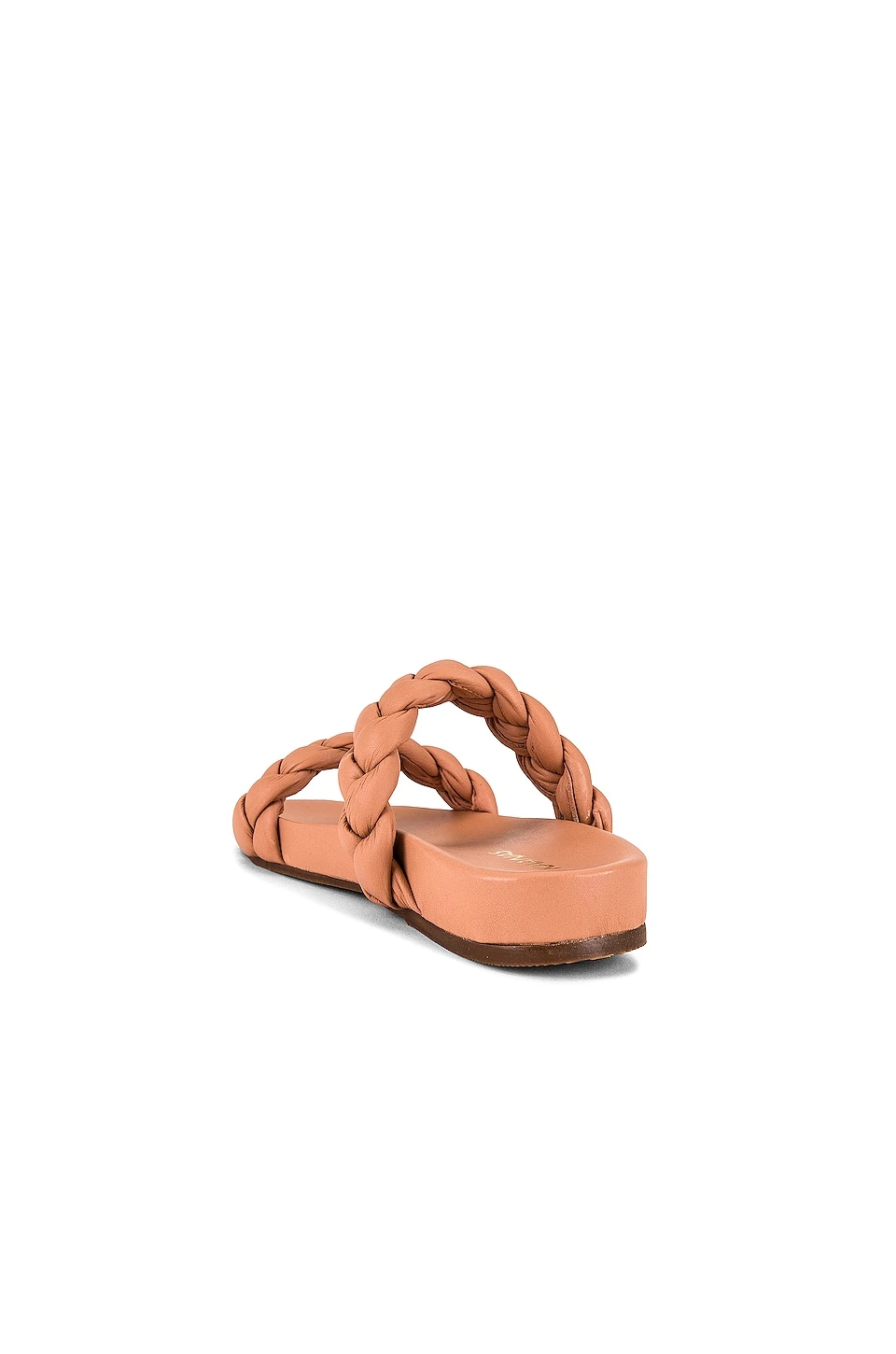 Coco Chunky Braided Pool Slide Peach 3 Coco Chunky Braided Pool Slide Peach - Image 3
