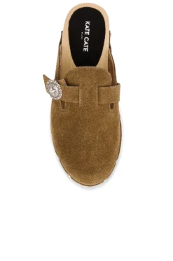 Allegra Suede Clog Kaki -Nike Store KCAT WZ2 V4