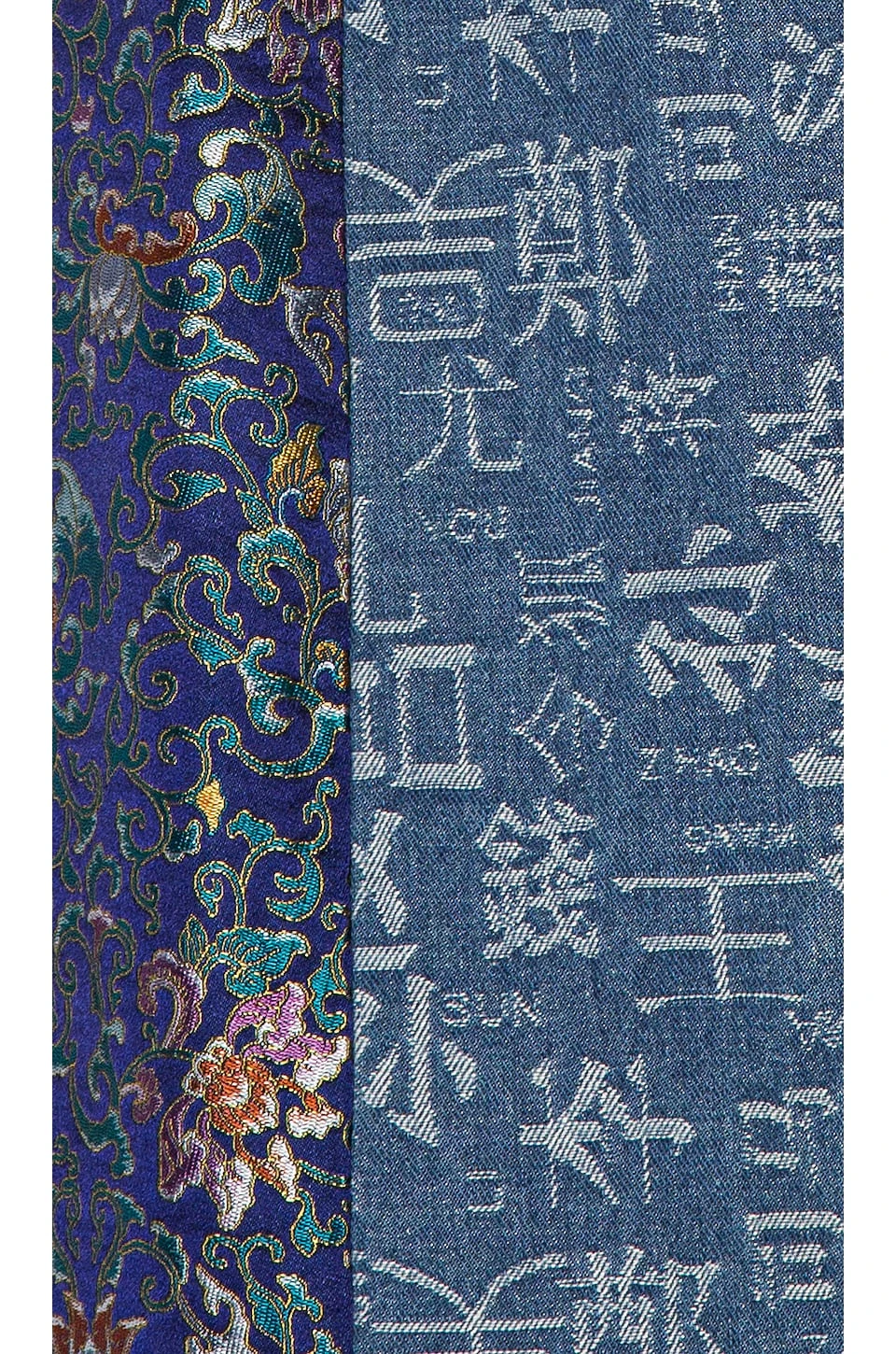 Denim Mini Combo Dress Denim 4 Denim Mini Combo Dress Denim - Image 4