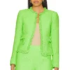 Angelina Blazer Lime Green
