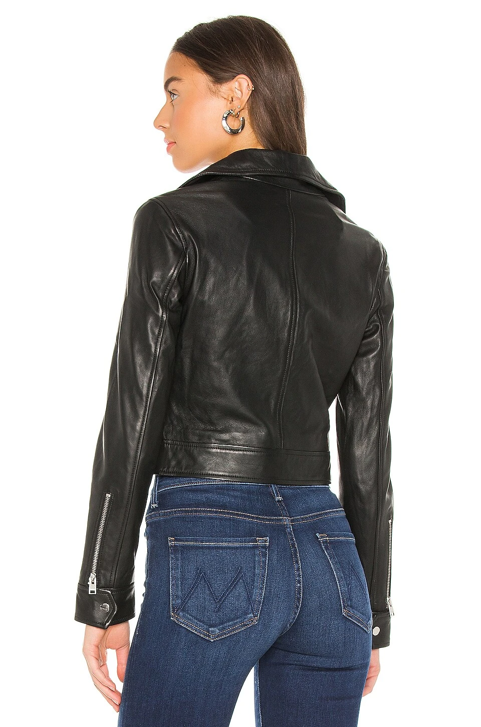 Paloma Leather Jacket Black 4 Paloma Leather Jacket Black - Image 4