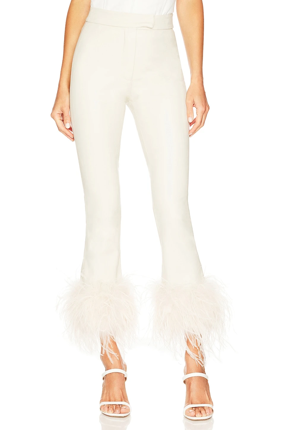 Pagetta Faux Leather Pant Bone 1 Pagetta Faux Leather Pant Bone