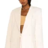 The Ashley Blazer Beige & Ivory