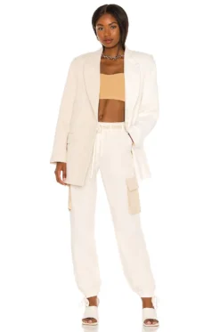 The Ashley Blazer Beige & Ivory -Nike Store LCDE WO140 V5