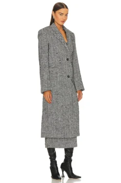 June Coat Black & White -Nike Store LCDE WO224 V3