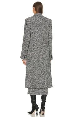 June Coat Black & White -Nike Store LCDE WO224 V4