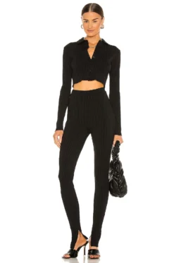 Split Front Legging Black 7 Split Front Legging Black -Nike Store LCDE WP151 V4