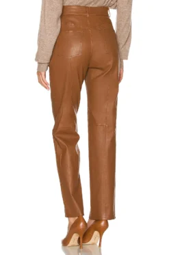 The Kristina Leather Pant Brown 6 The Kristina Leather Pant Brown -Nike Store LCDE WP190 V3