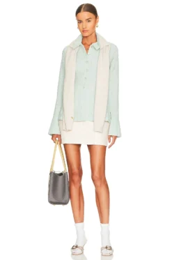 The Leather Mini Skirt Bone 7 The Leather Mini Skirt Bone -Nike Store LCDE WQ96 V4