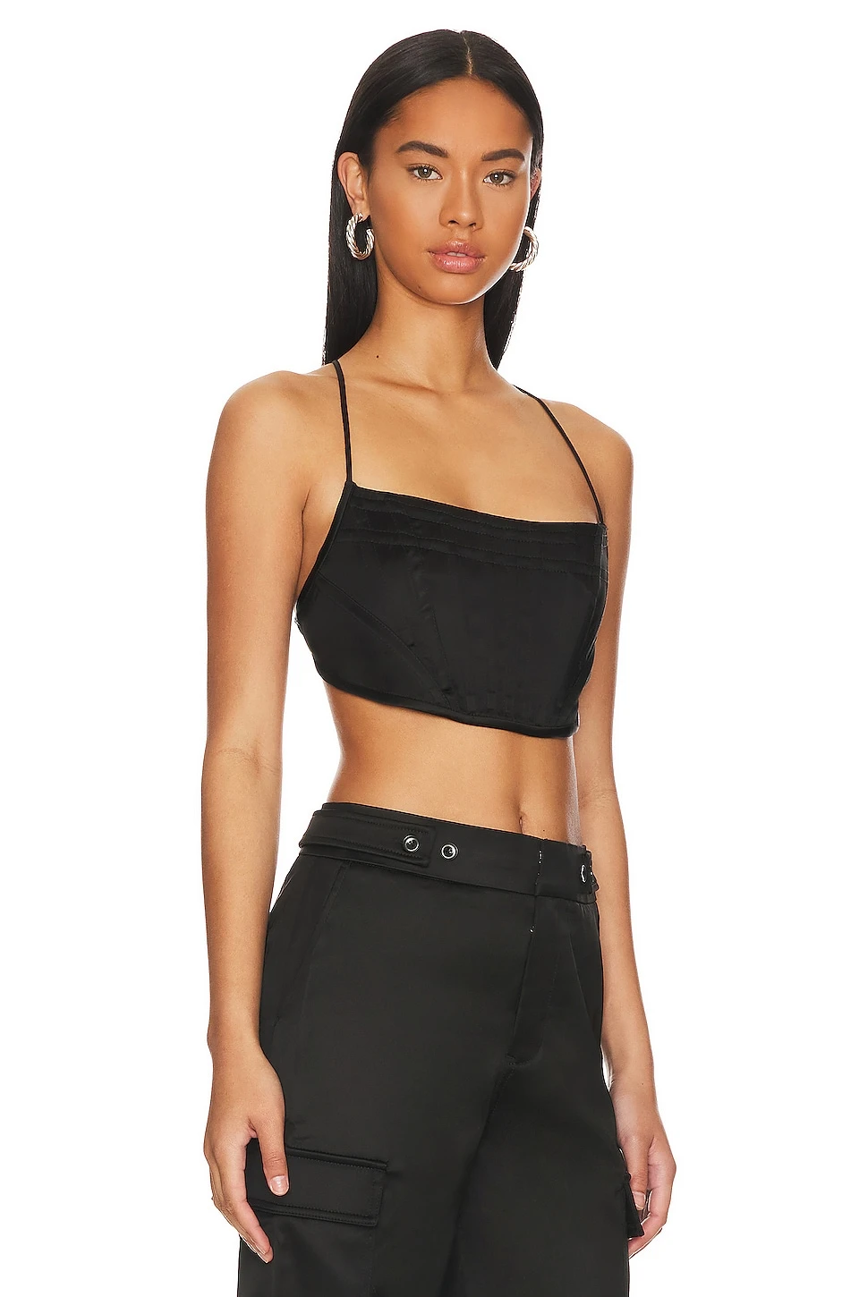 Danica Corset Top Black 2 Danica Corset Top Black - Image 2