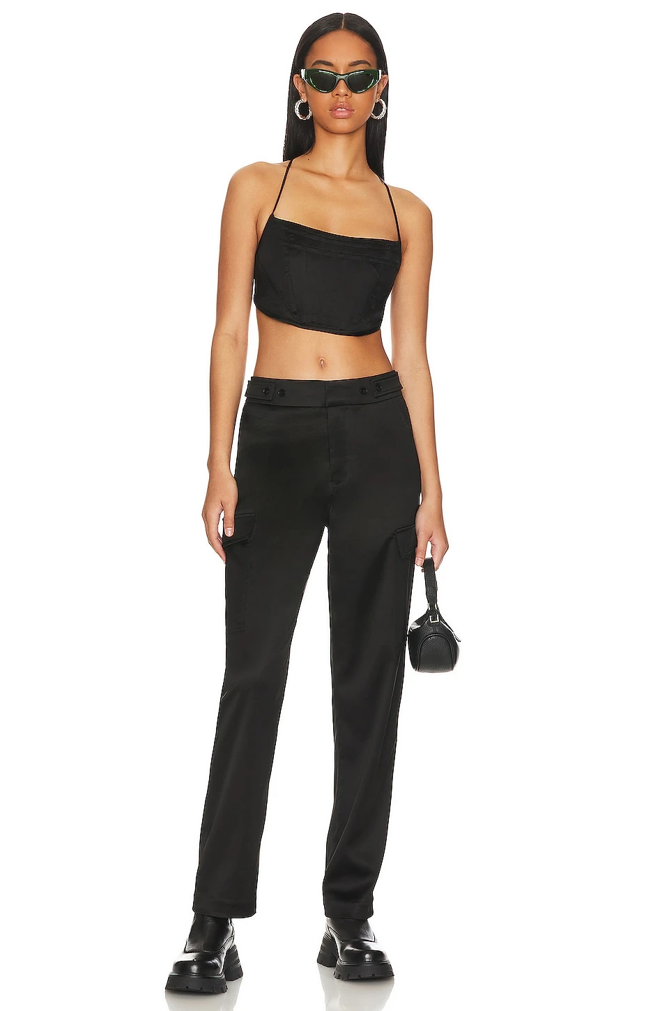 Danica Corset Top Black 4 Danica Corset Top Black - Image 4