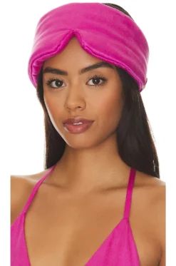 Washable Silk Sleep Mask Caffeinated Pink