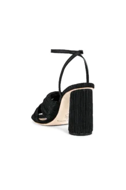 Loeffler Randall Reed Knot Sandal Black Taffeta 7 Loeffler Randall Reed Knot Sandal Black Taffeta -Nike Store LOEF WZ414 V3