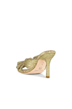 Loeffler Randall Claudia Platform Sandal Oro -Nike Store LOEF WZ444 V3