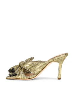 Loeffler Randall Claudia Platform Sandal Oro -Nike Store LOEF WZ444 V5