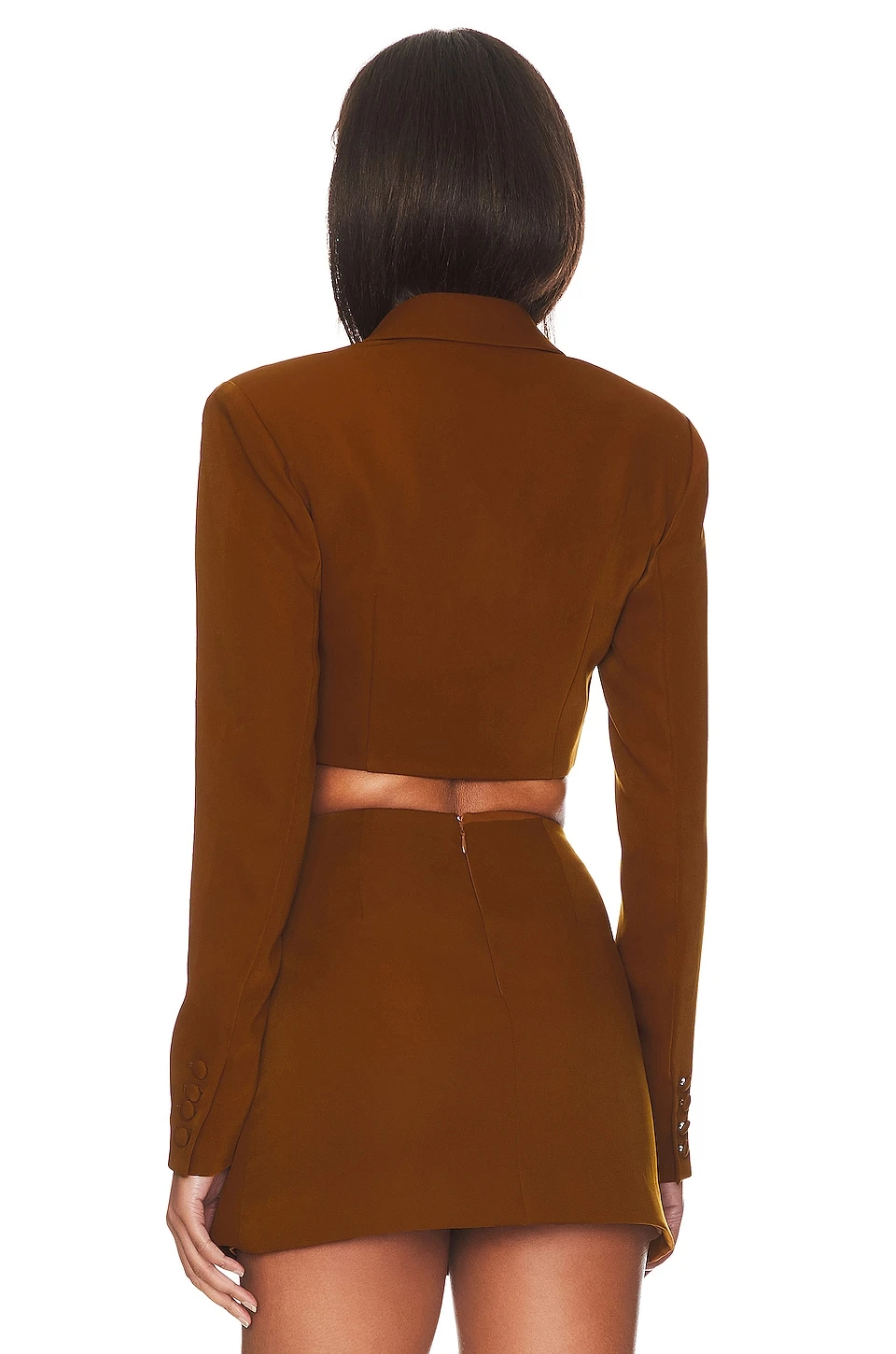 Christelle Blazer Mocha Brown 4 Christelle Blazer Mocha Brown - Image 4