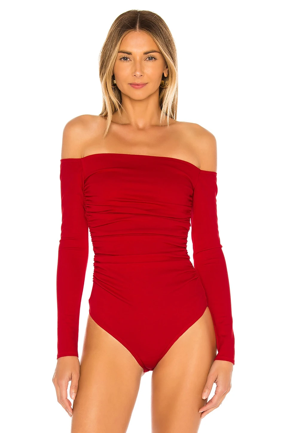 Lyanna Bodysuit Red 2 Lyanna Bodysuit Red - Image 2