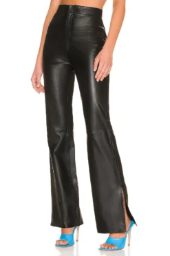 Lucia Leather Pant Black