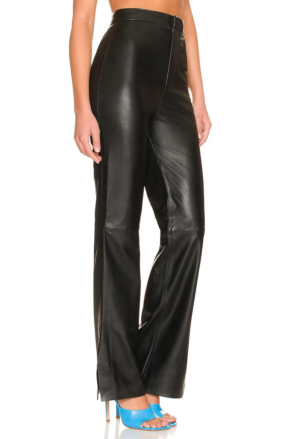 Lucia Leather Pant Black 2 Lucia Leather Pant Black - Image 2