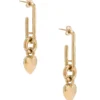 Ilaria Charm Earrings Gold