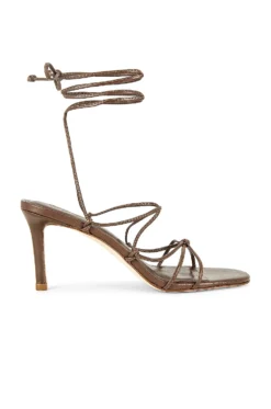 Rome Lo Heel Sandal Brown