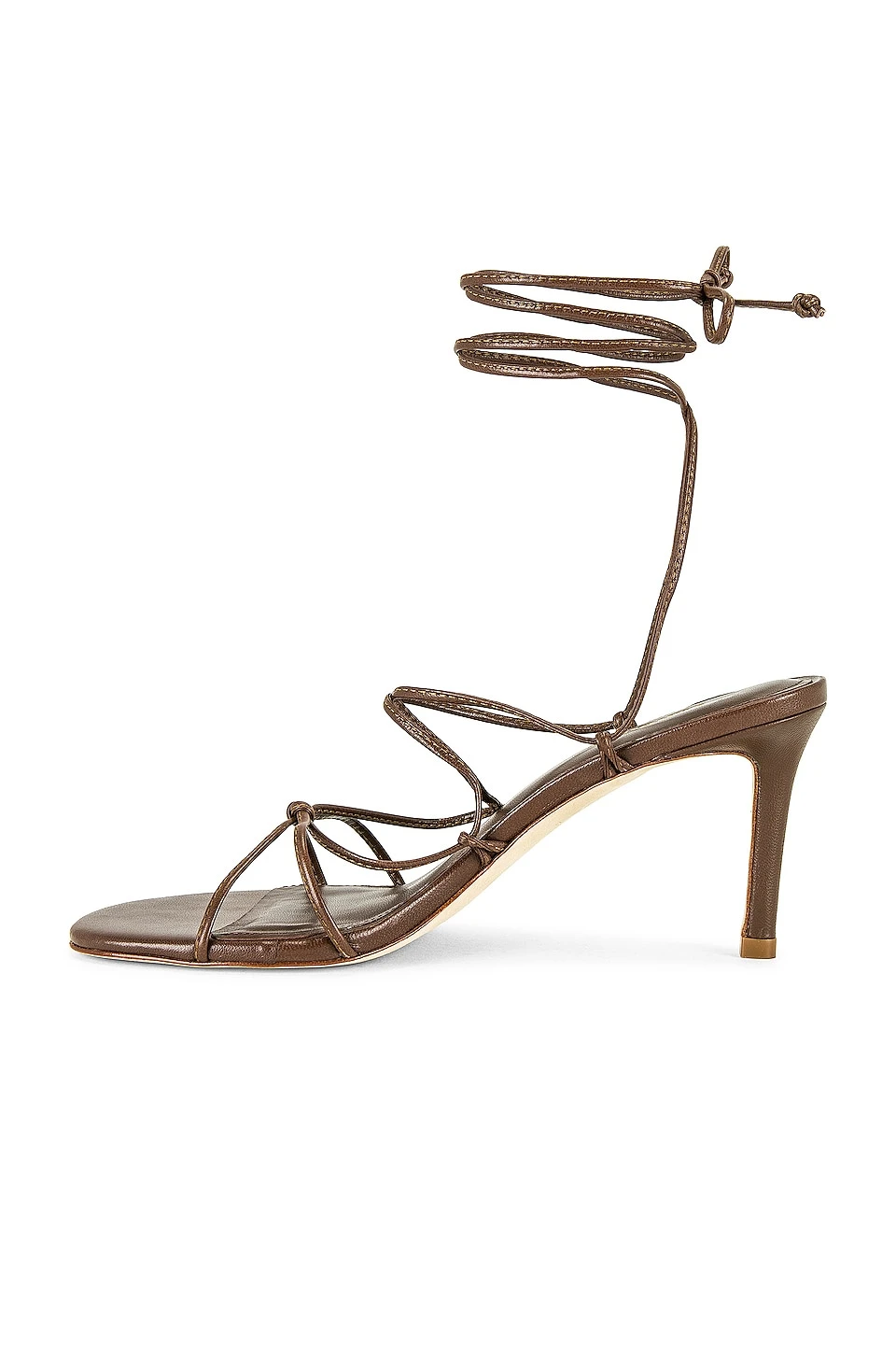 Rome Lo Heel Sandal Brown 5 Rome Lo Heel Sandal Brown - Image 5