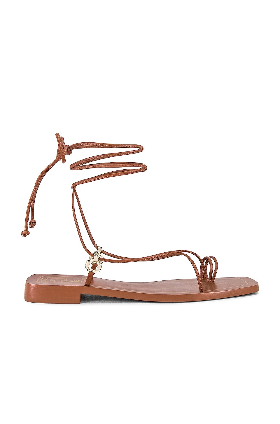 Portofino Flat Sandal Caramel 1 Portofino Flat Sandal Caramel
