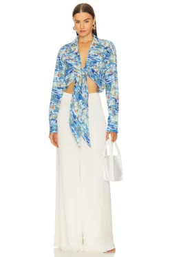 Casa Blanca Top Royal Hawaiian Blue -Nike Store LSPB WS69 V4