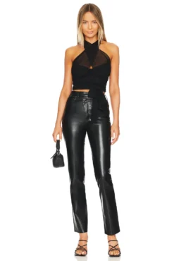 Charlize Halter Top Black -Nike Store MALR WS744 V4