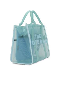 Marc Jacobs The Mesh Medium Tote Bag Pale Blue -Nike Store MARJ WY595 V3