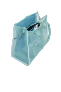 Marc Jacobs The Mesh Medium Tote Bag Pale Blue -Nike Store MARJ WY595 V4