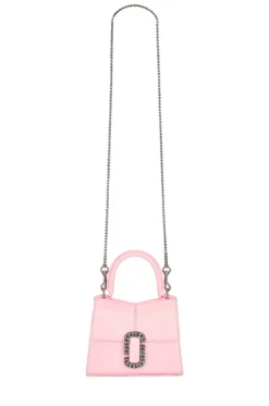 Marc Jacobs The St. Marc Mini Top Handle Bubblegum -Nike Store MARJ WY703 V5