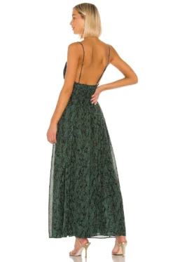 X REVOLVE Gillian Gown Green Snake -Nike Store MELR WD215 V3