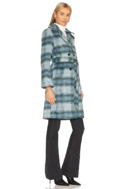 Minkpink Sloan Coat Navy & Multi 7 Minkpink Sloan Coat Navy & Multi -Nike Store MINK WO155 V3