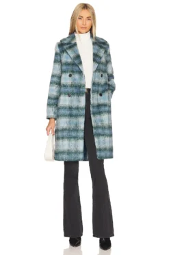 Minkpink Sloan Coat Navy & Multi 9 Minkpink Sloan Coat Navy & Multi -Nike Store MINK WO155 V5