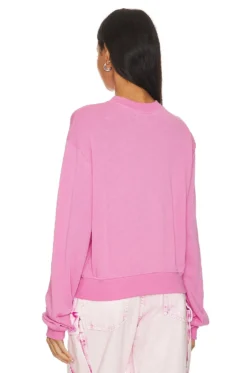 Exon Crop Pullover Sweatshirt Party Pink -Nike Store MLAU WK208 V3