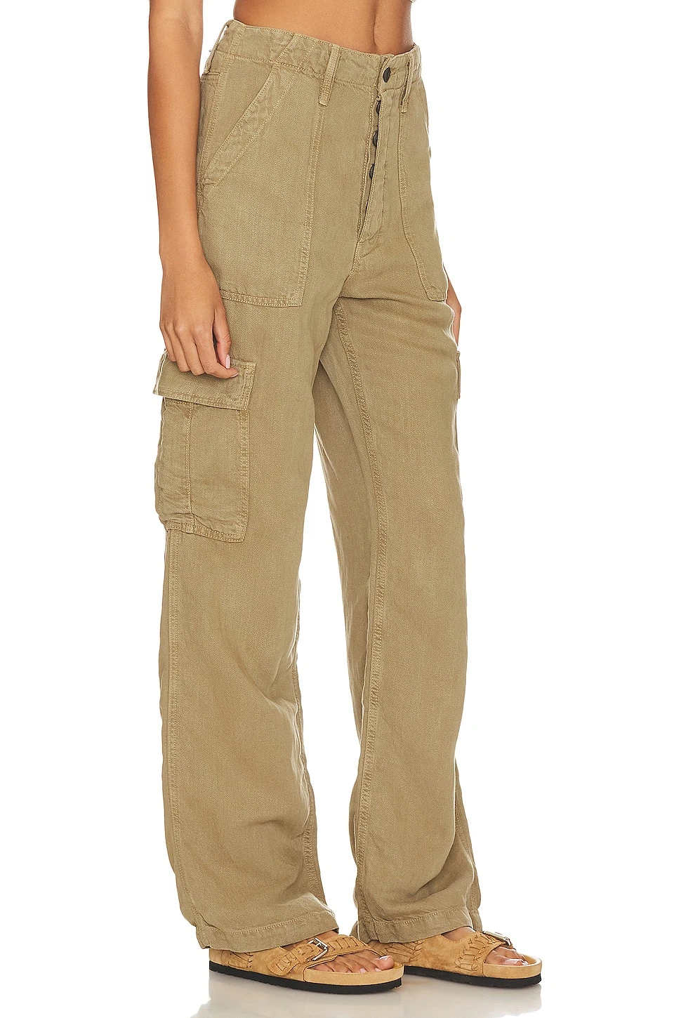 MOTHER The Private Cargo Sneak Gothic Olive 2 MOTHER The Private Cargo Sneak Gothic Olive - Image 2