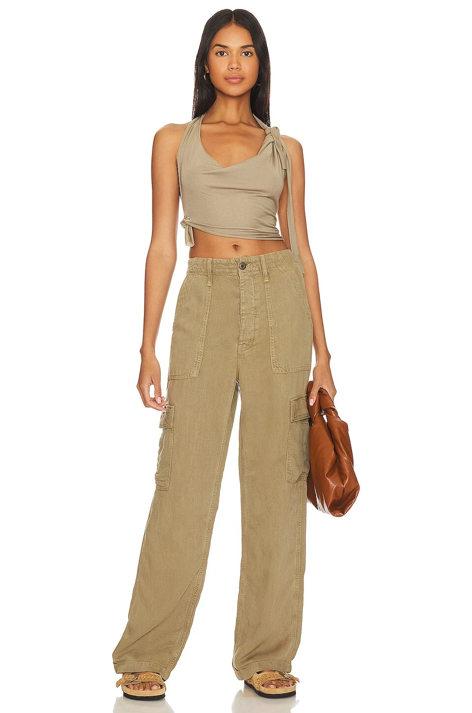 MOTHER The Private Cargo Sneak Gothic Olive 4 MOTHER The Private Cargo Sneak Gothic Olive - Image 4