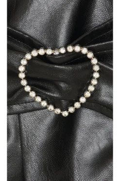 Millie Pleated Mini Skirt Black -Nike Store MOTO WQ36 V5