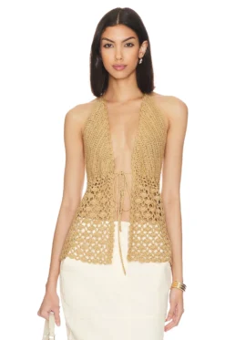 Alice Tie Front Top Toast