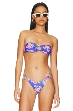 Krystal Bikini Top Multicolor