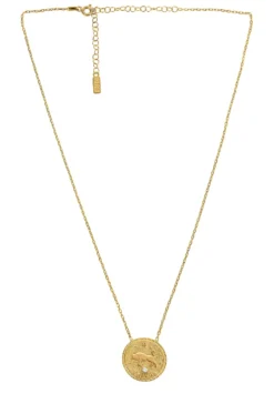 Redone Zodiac Vintage Necklace Gold
