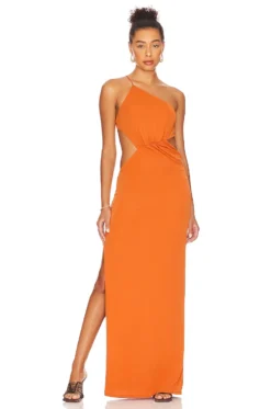 Emme Maxi Dress Burnt Orange