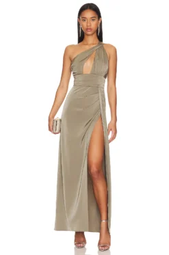 Houdah Gown Olive Green