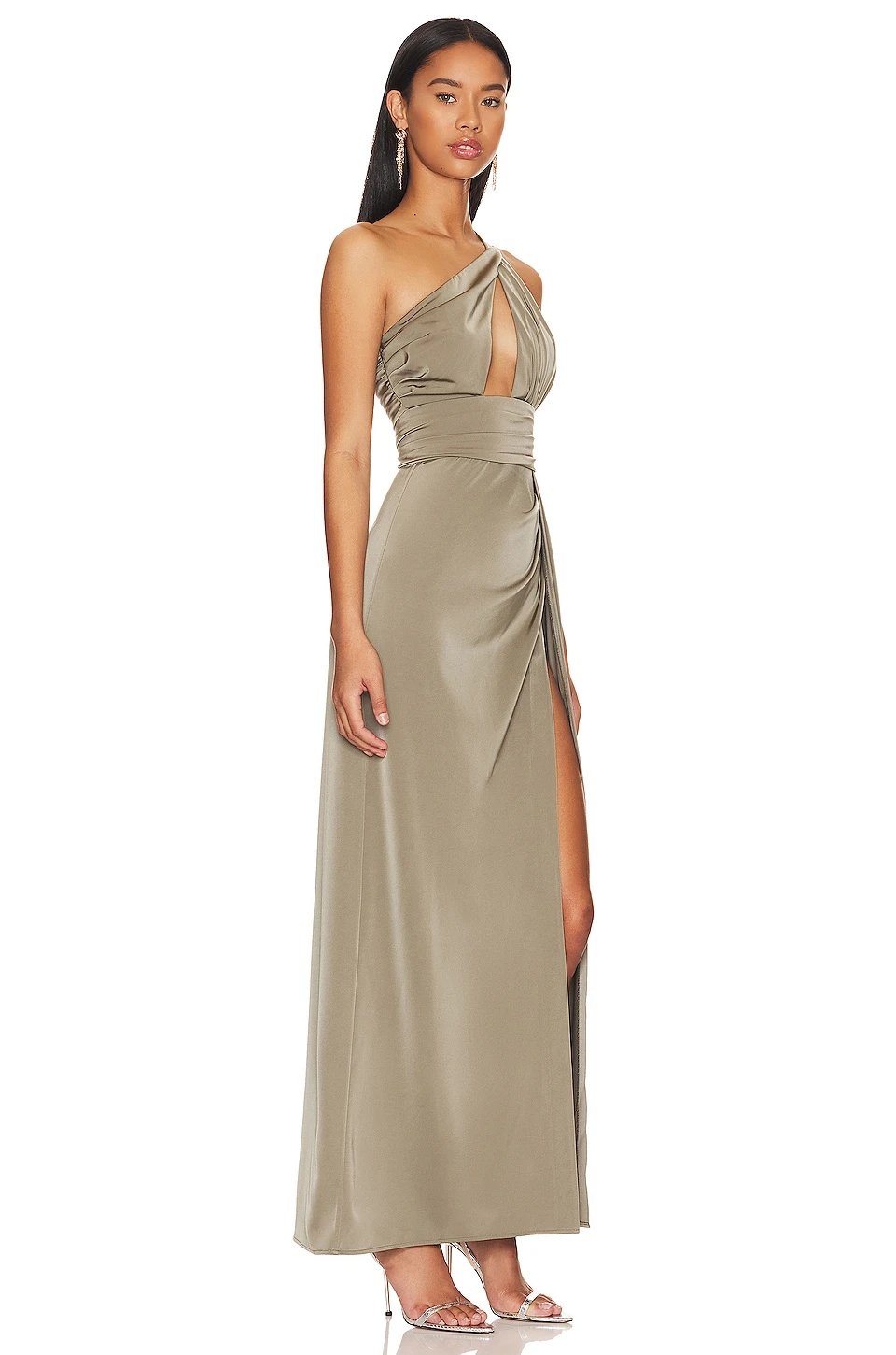 Houdah Gown Olive Green 2 Houdah Gown Olive Green - Image 2