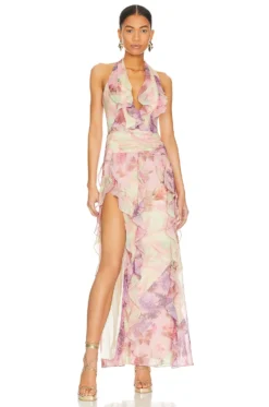 Divya Maxi Dress Patchwork Multi