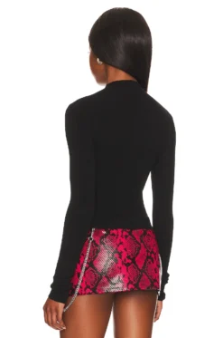 Cyra Cut Out Sweater Black -Nike Store NBDR WK102 V3