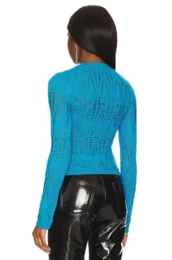 Rosalia Knit Sweater Blue -Nike Store NBDR WK123 V3