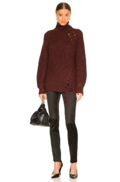 Tori Laced Sweater Chocolate 7 Tori Laced Sweater Chocolate -Nike Store NBDR WK83 V4